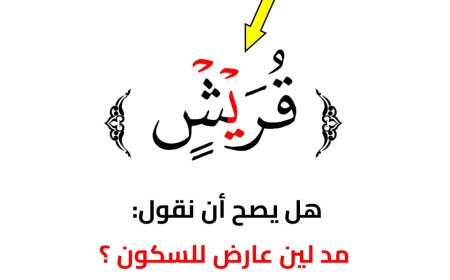 هل يصح أن نقول مد اللين العارض للسكون وكيف نقف بالروم على حرف اللين